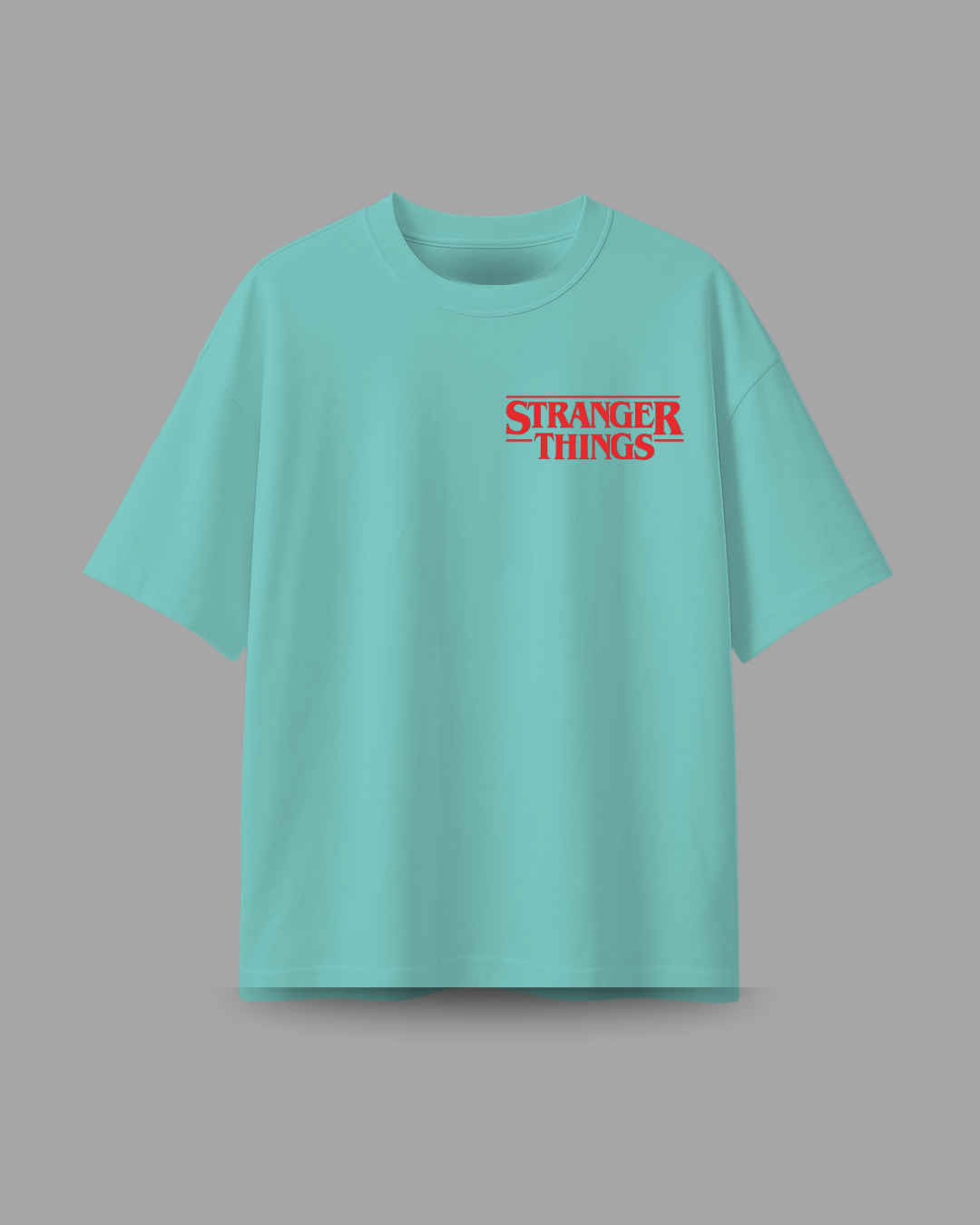 STRANGER THINGS COLLECTION COTTON OVERSIZED T SHIRT