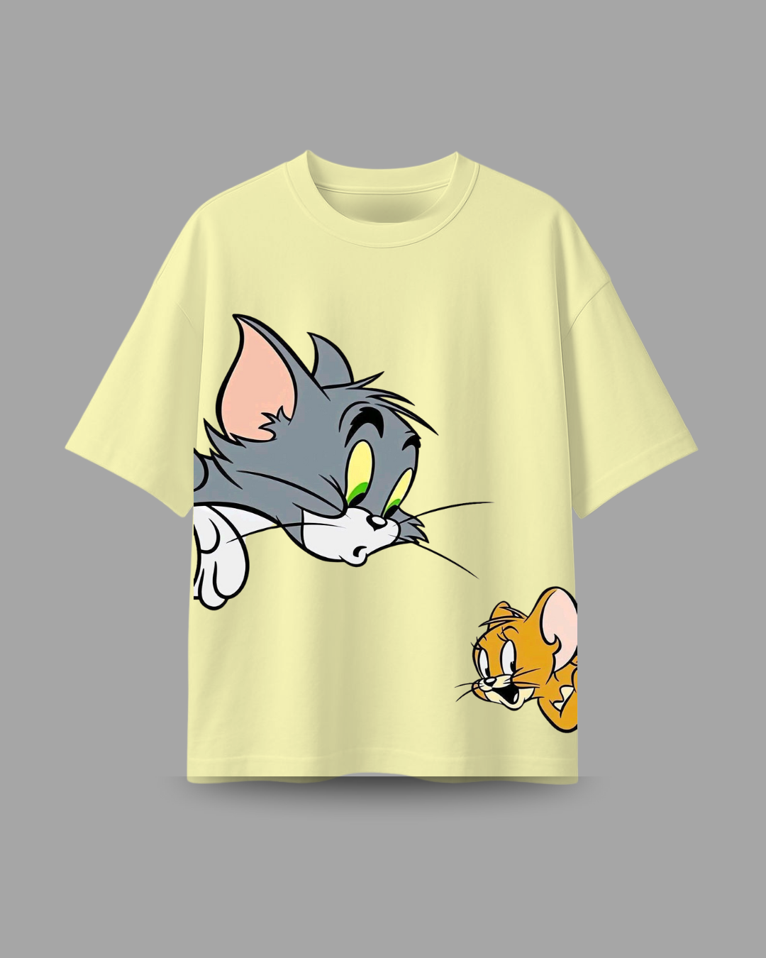 TOM AND JERRY COTTON OVERSIZED T SHIRT