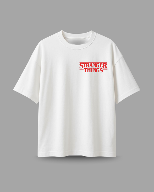 STRANGER THINGS COLLECTION COTTON OVERSIZED T SHIRT