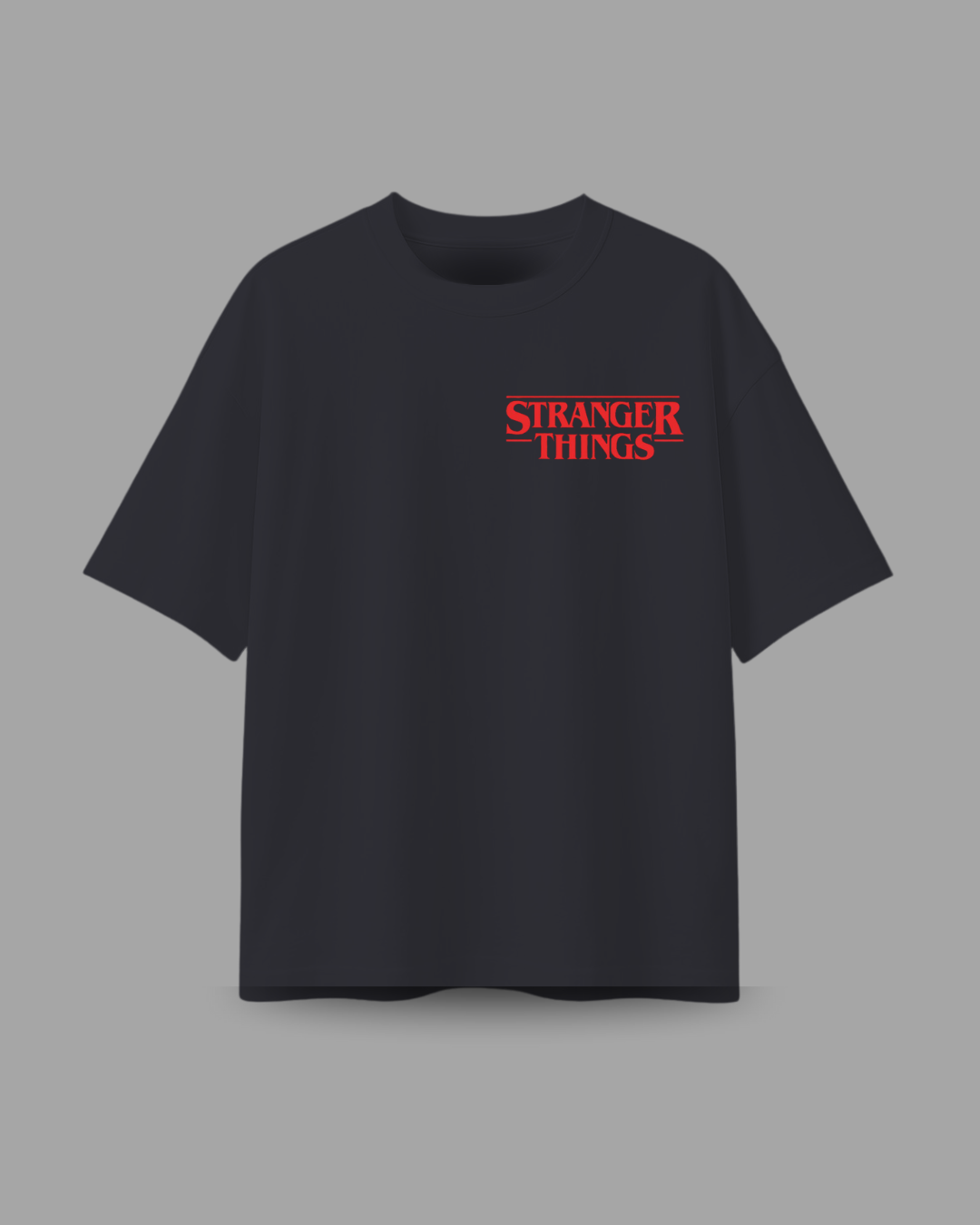 STRANGER THINGS COLLECTION COTTON OVERSIZED T SHIRT