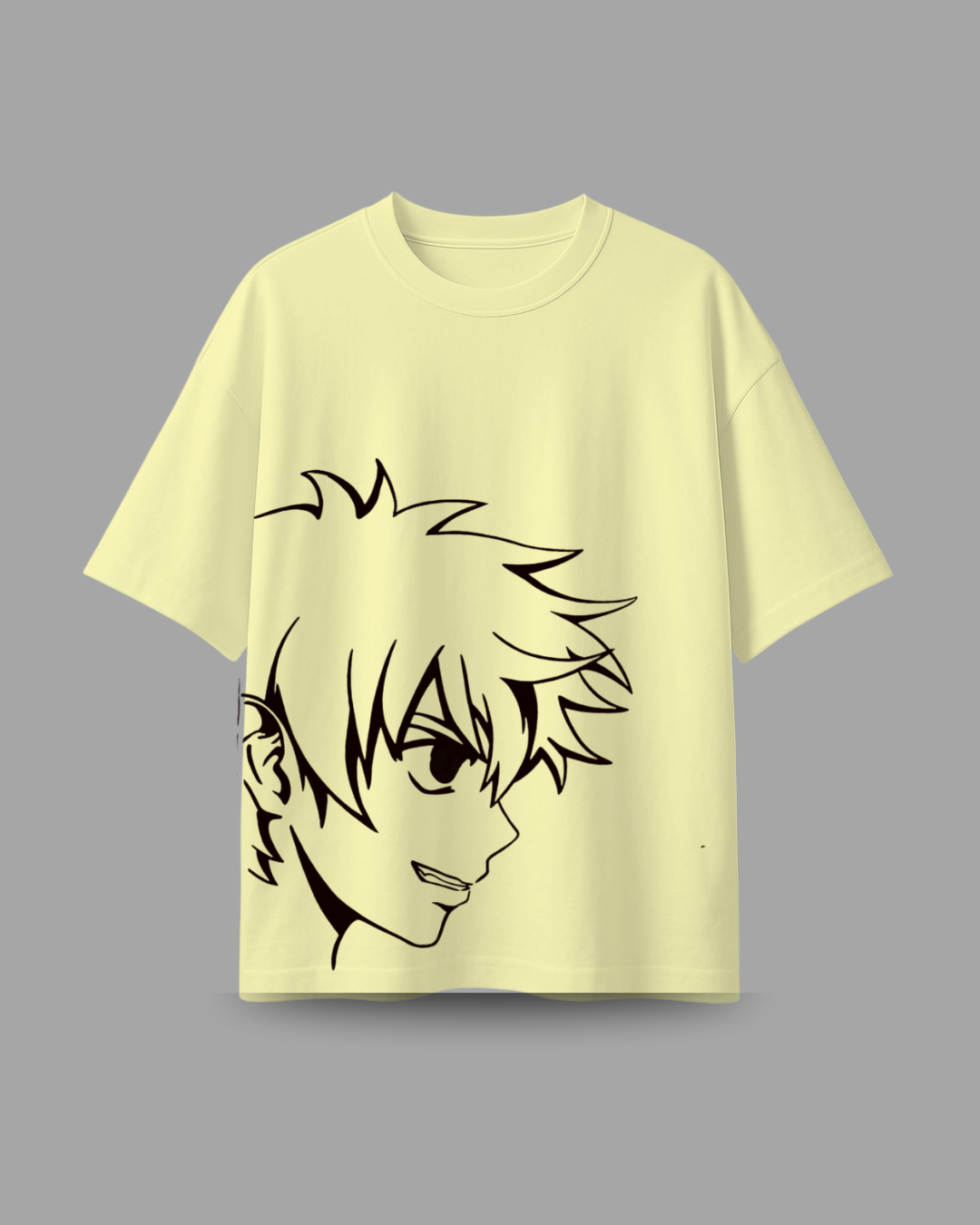 Godspeed Assassin Oversized Anime T-Shirt | Minimalist Manga Style Tee