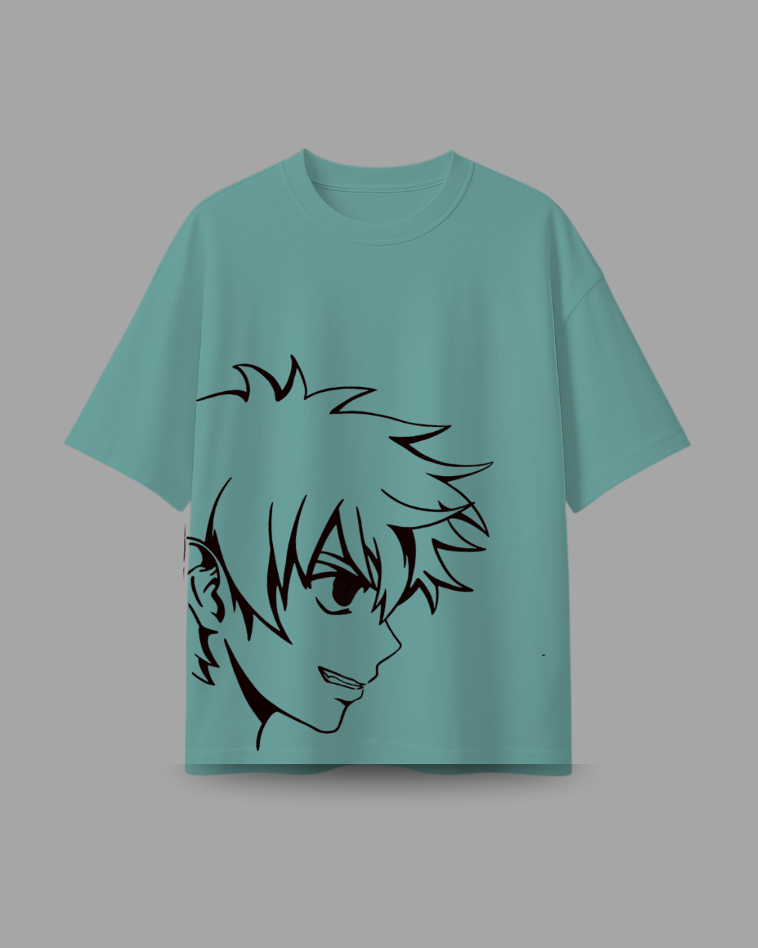Godspeed Assassin Oversized Anime T-Shirt | Minimalist Manga Style Tee