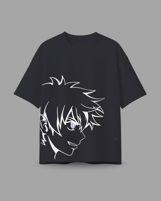 Godspeed Assassin Oversized Anime T-Shirt | Minimalist Manga Style Tee