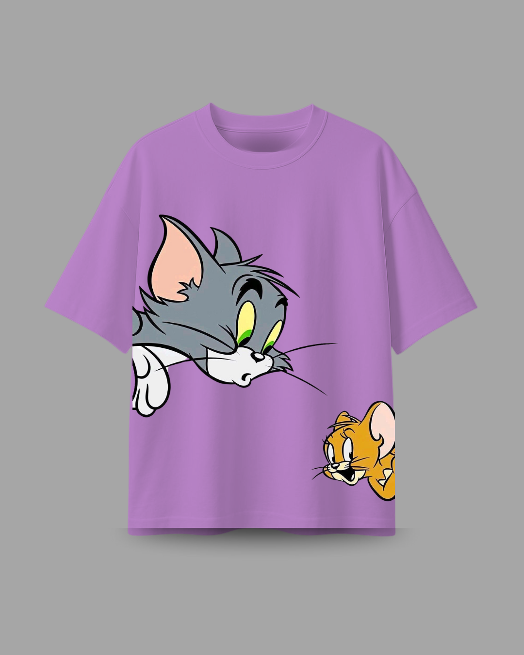 TOM AND JERRY COTTON OVERSIZED T SHIRT